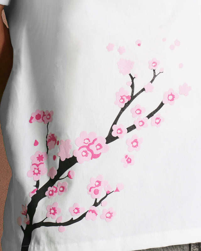 FIRST BLOSSOM WHITE SHIRT