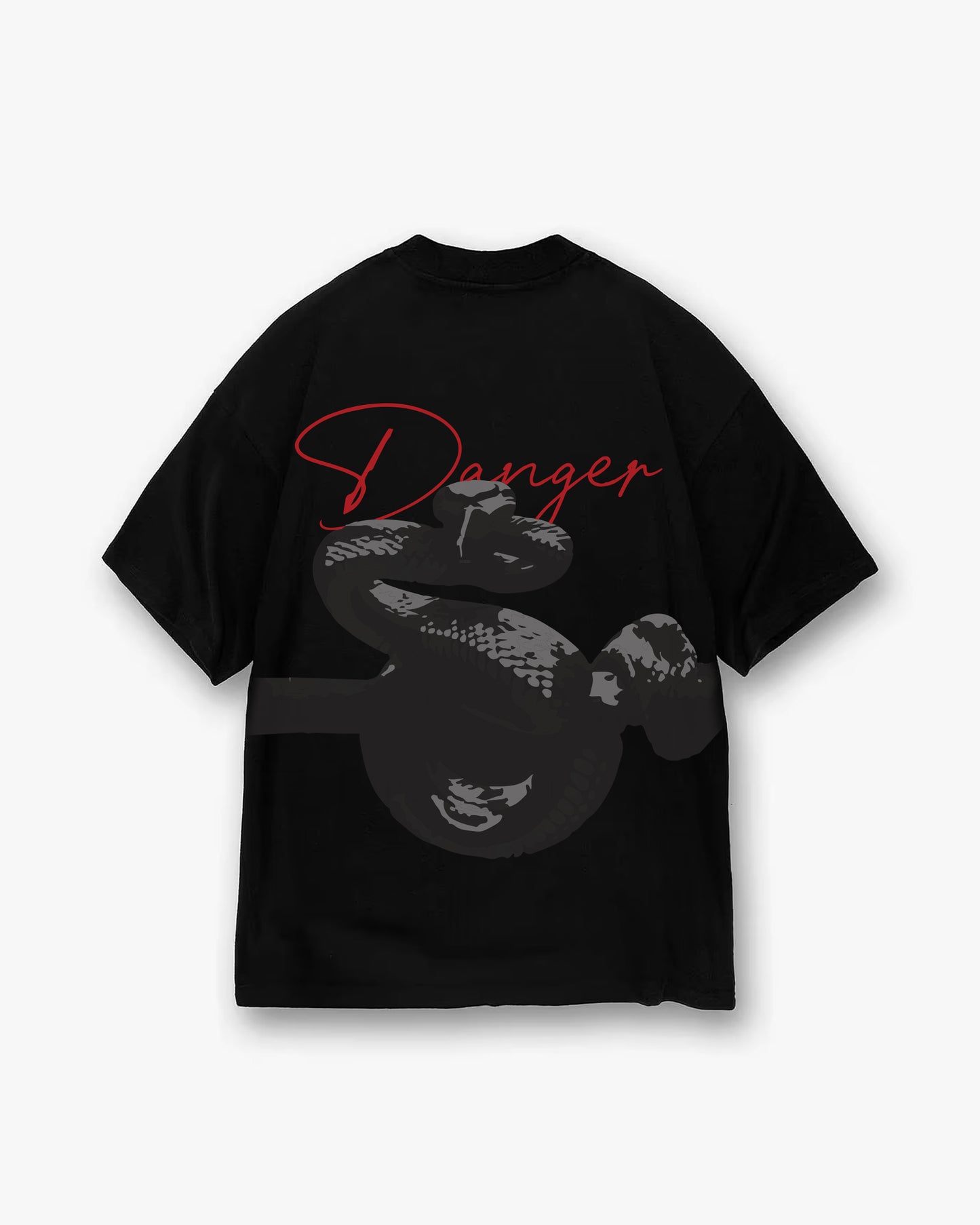 DANGEROUS SNAKE BLACK T-SHIRT