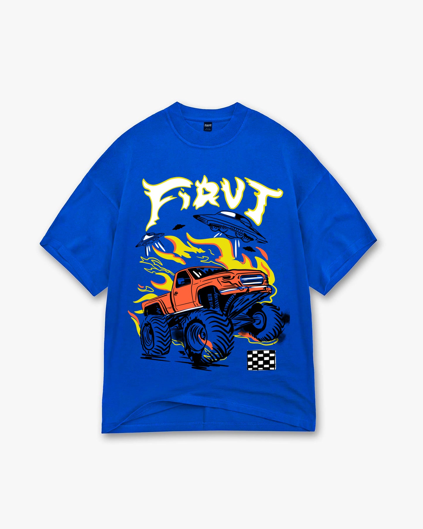 WHEELS BLUE TSHIRT