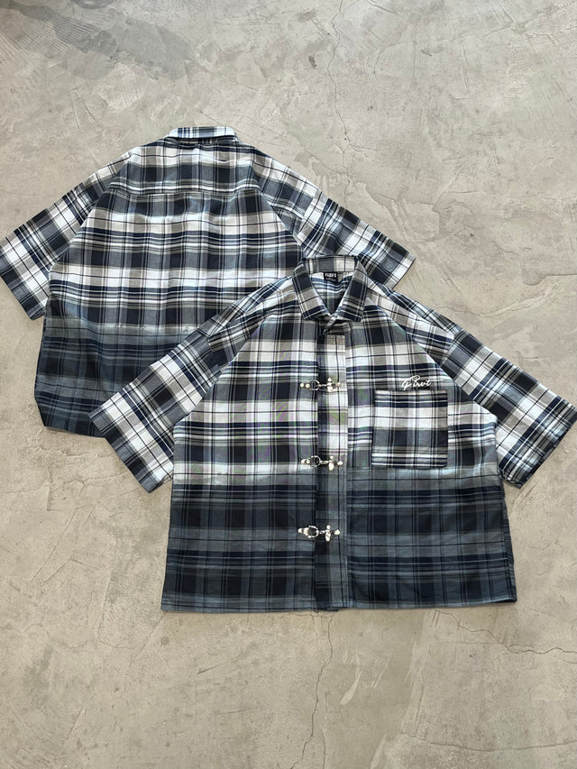 OMBRE WASHED CLASP SHIRT