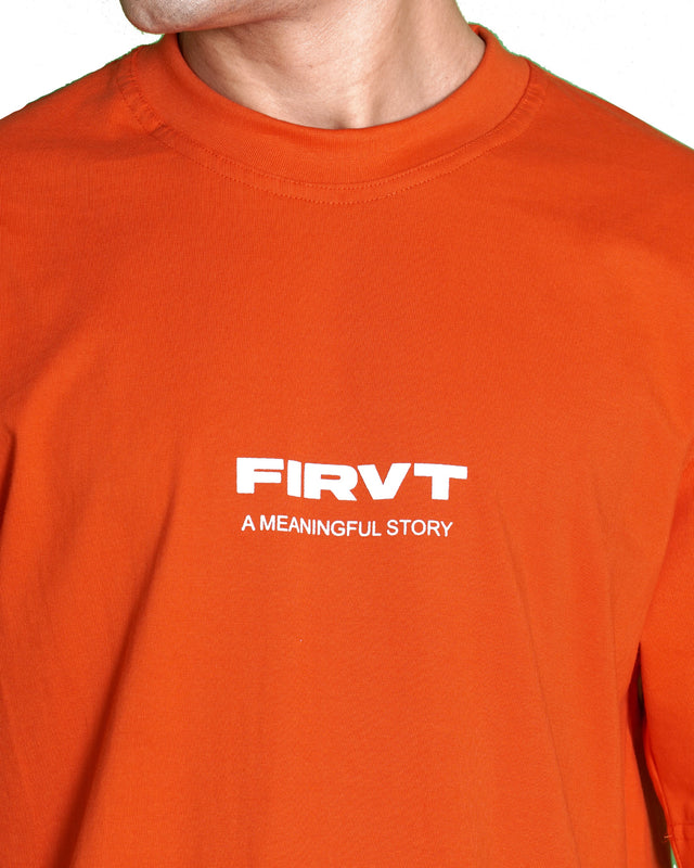FIRVT ORANGE TSHIRT