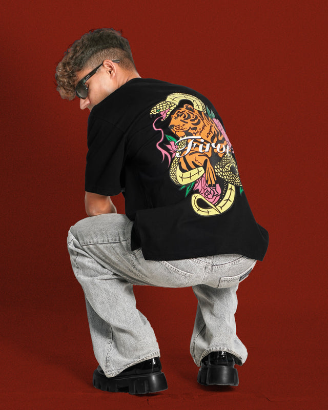TIGER'S OATH BLACK TSHIRT