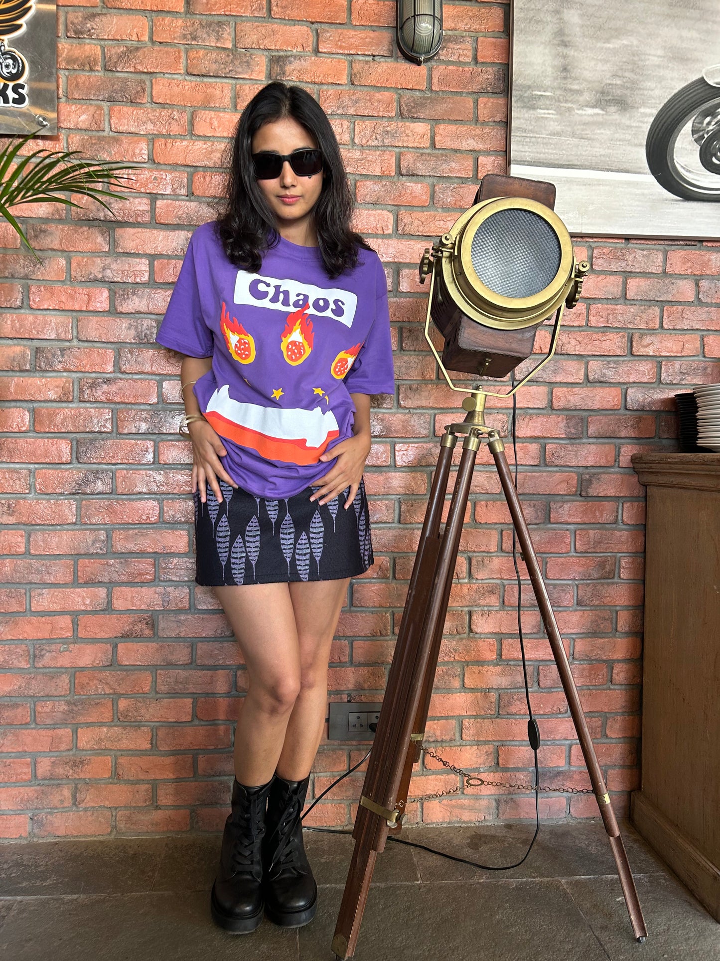 CHAOS PURPLE TSHIRT