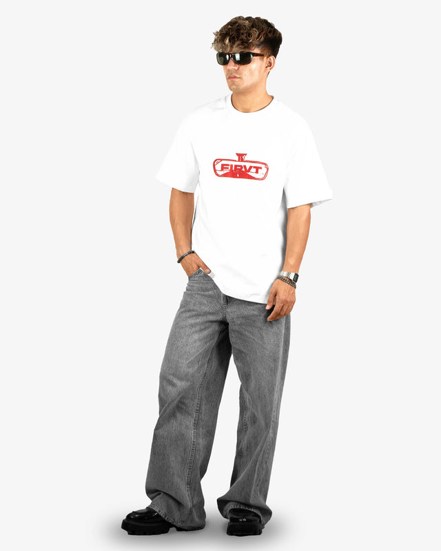 ALIMONY EVADER 800 WHITE TSHIRT