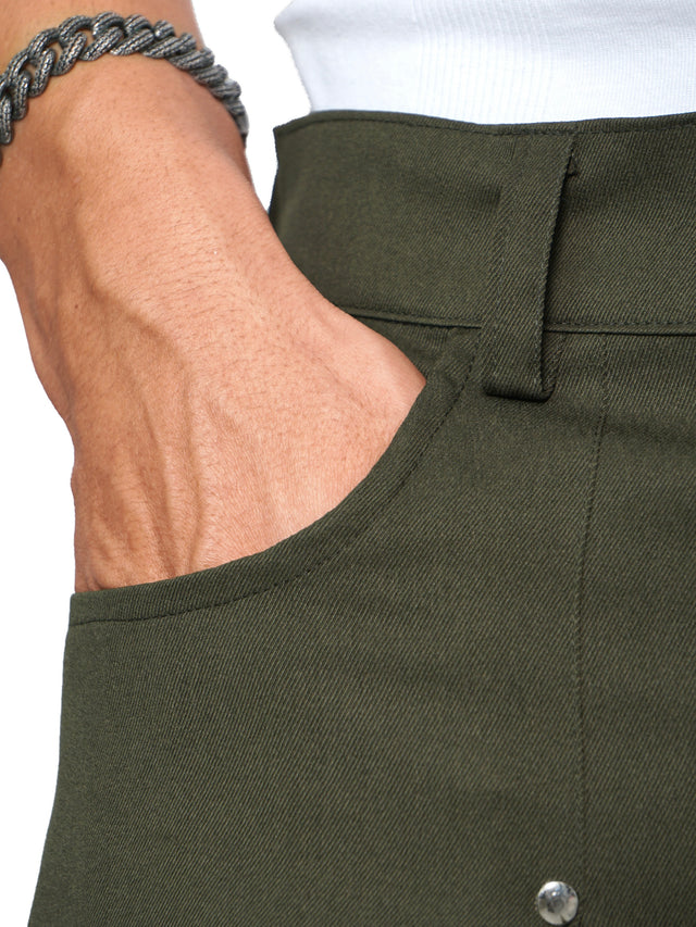 PARACHUTE PANT MILITARY GREEN