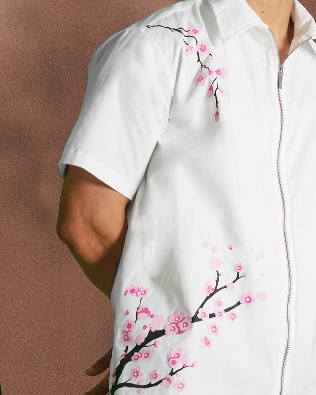 FIRST BLOSSOM WHITE SHIRT