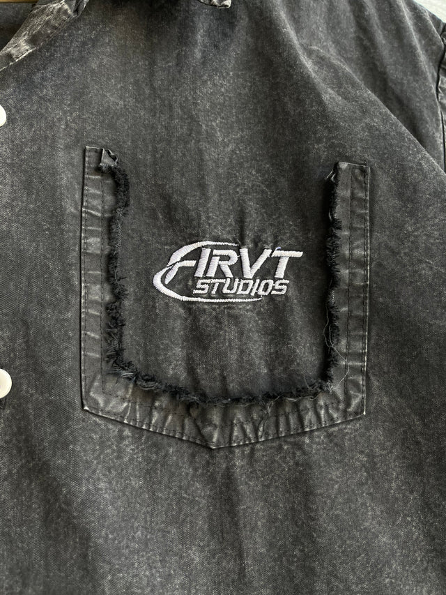 FIRVT VINTAGE BLACK WASHED SHIRT