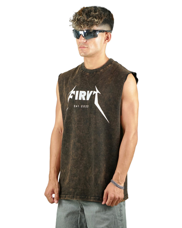 FIRVT BURN OUT TANK BROWN