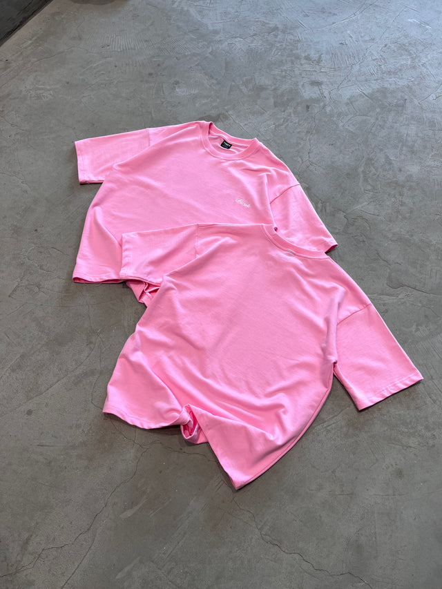 FIRVT T-SHIRT PINK