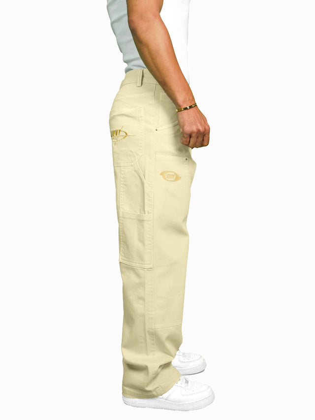 FIRVT CARPENTER DENIM BEIGE