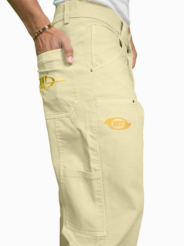 FIRVT CARPENTER DENIM BEIGE