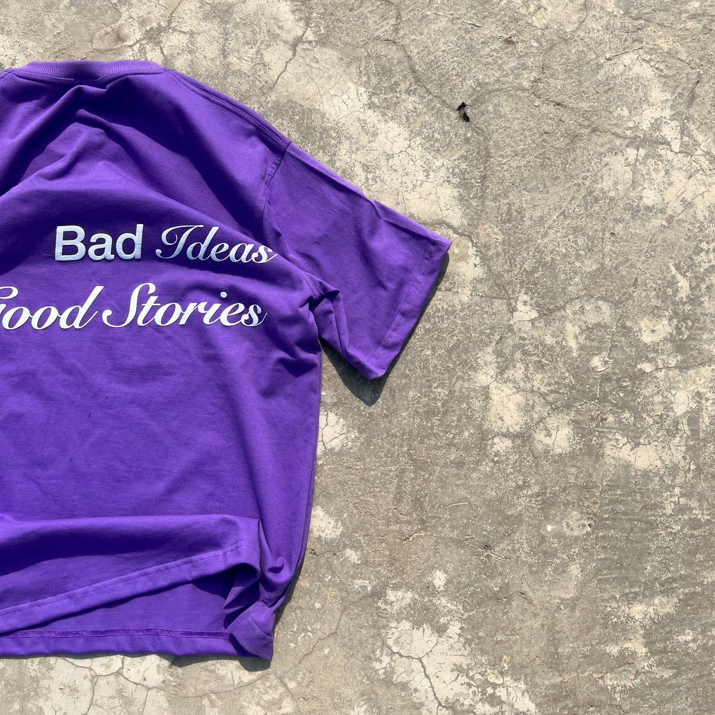 WORDS PURPLE TSHIRT