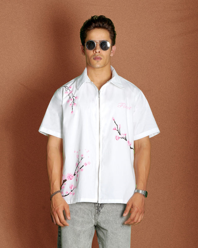 FIRST BLOSSOM WHITE SHIRT