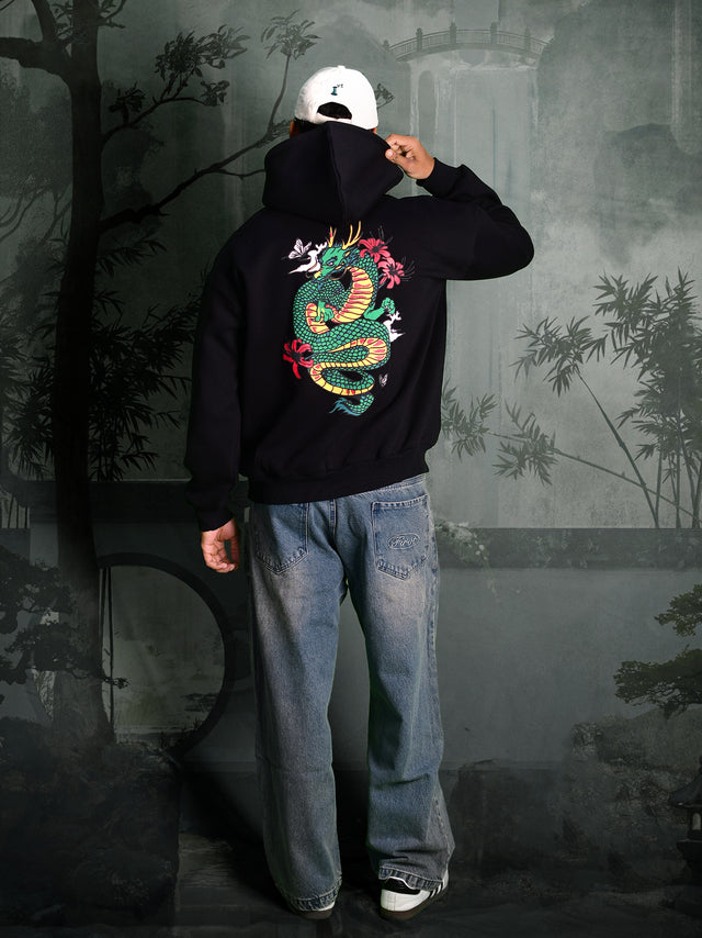 DRAGON HOODIE BLACK