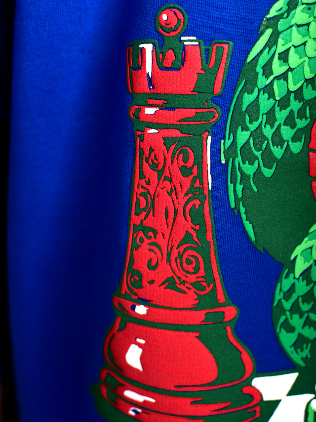 CHECKMATE BLUE T-SHIRT
