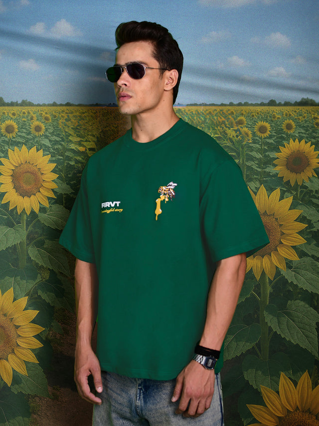 HONEY BEE GREEN T-SHIRT
