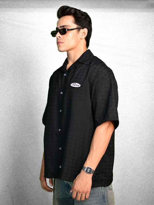 FIRVT TAG BLACK SHIRT