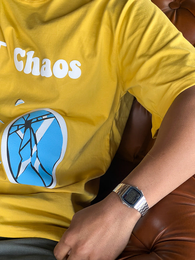 PURE CHAOS MUSTARD TSHIRT