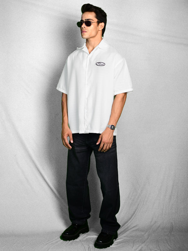 FIRVT TAG WHITE SHIRT