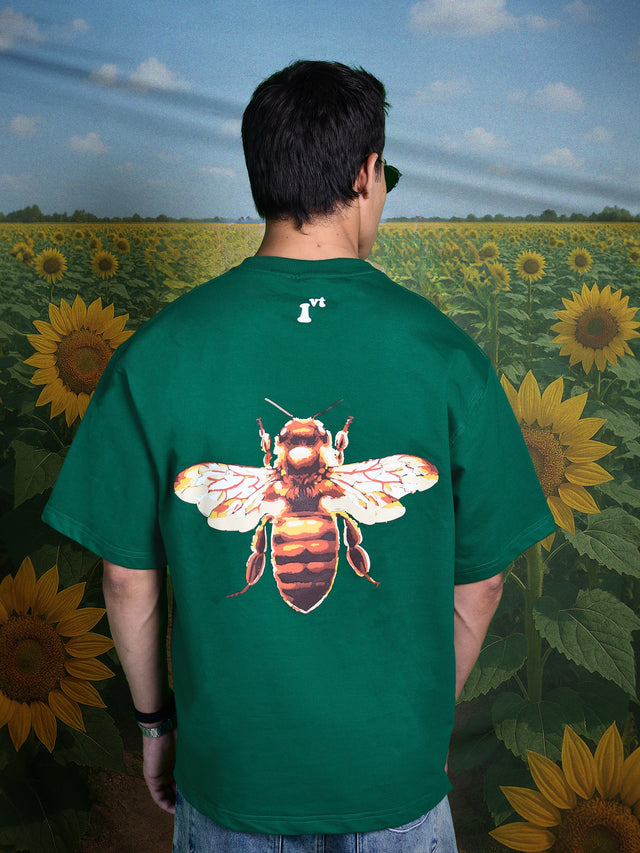 HONEY BEE GREEN T-SHIRT