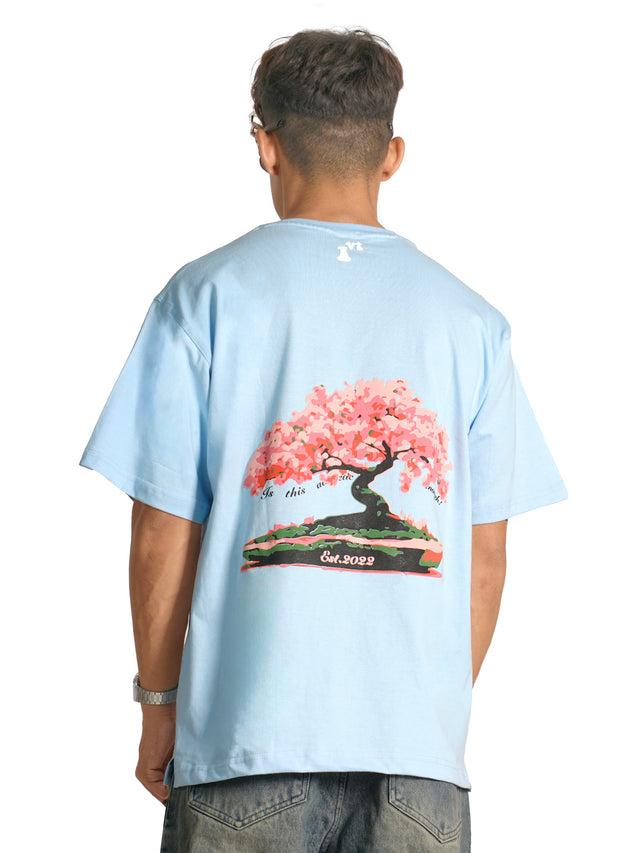 FIRST BONSAI SKY BLUE T-SHIRT