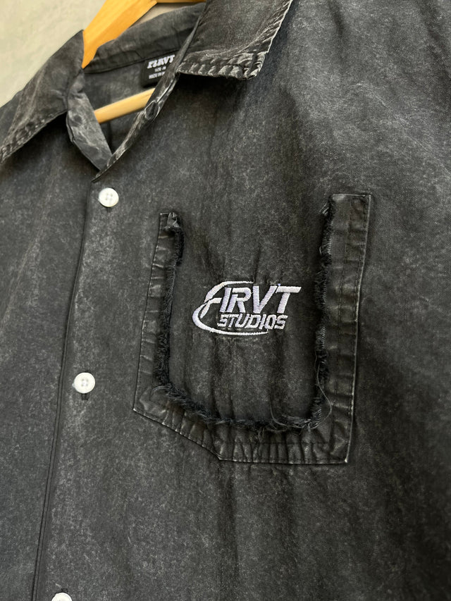 FIRVT VINTAGE BLACK WASHED SHIRT