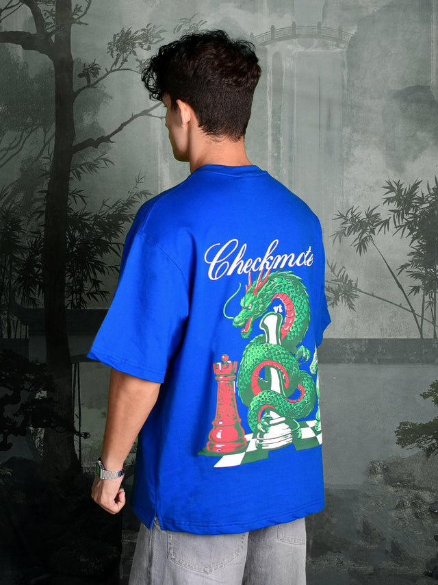 CHECKMATE BLUE T-SHIRT
