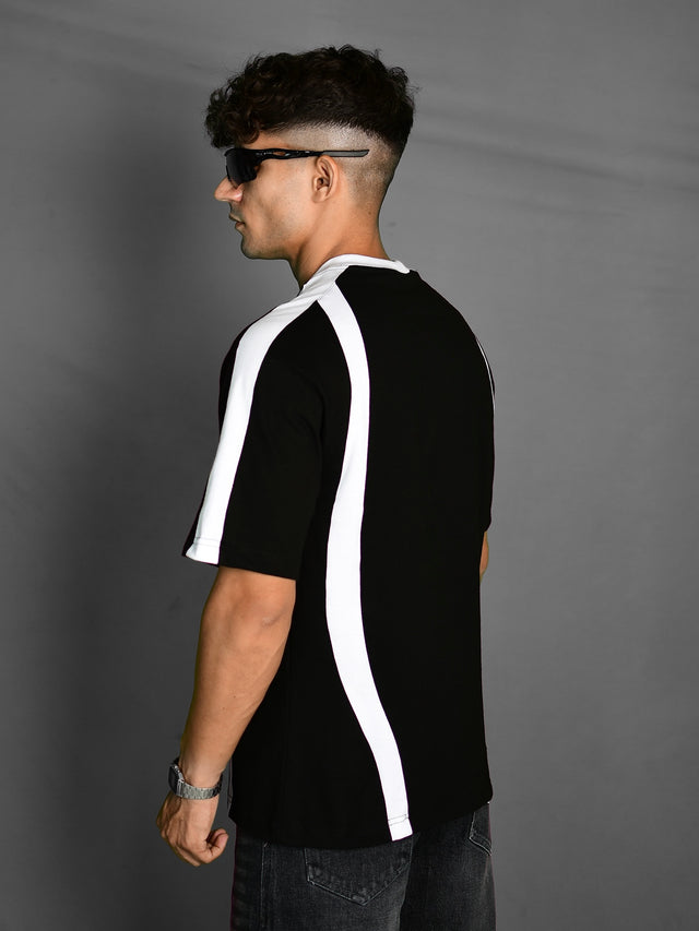 FIRVT BLACK COTTON JERSEY