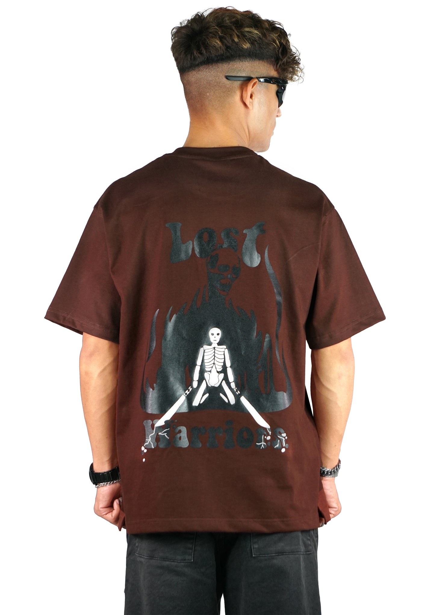 LOST WARRIOR BROWN TSHIRT