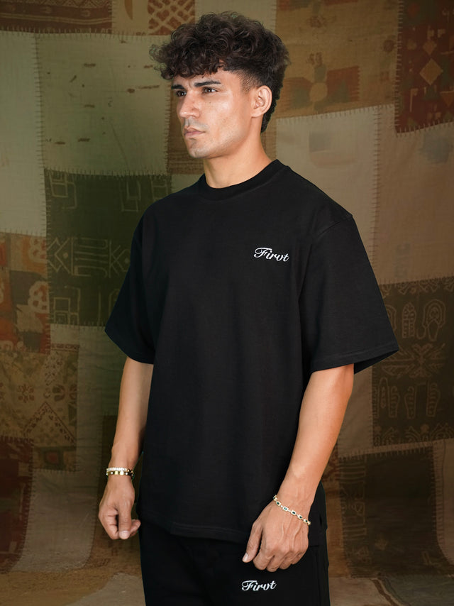 FIRVT T-SHIRT BLACK