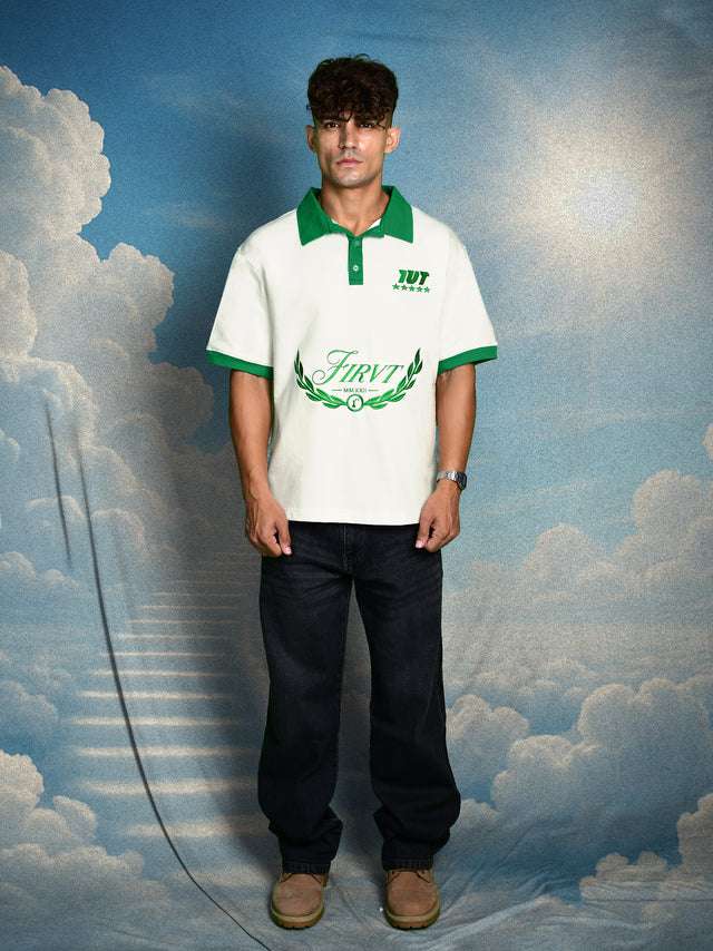 FIRVT LEGACY GREEN POLO