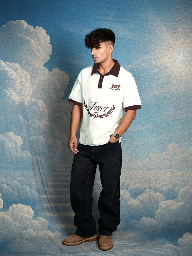 FIRVT LEGACY BROWN POLO