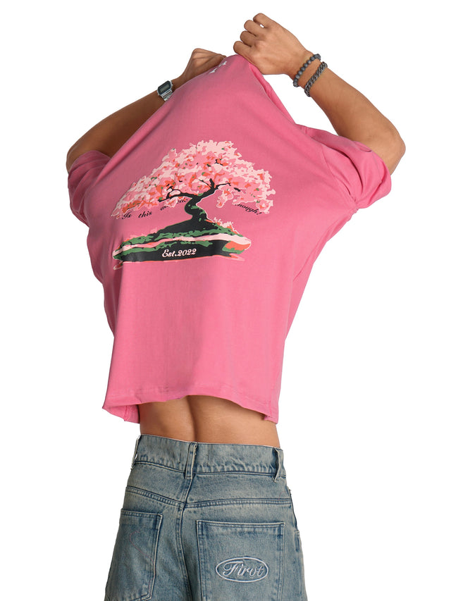 FIRST BONSAI PINK T-SHIRT