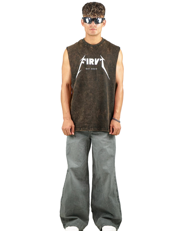 FIRVT BURN OUT TANK BROWN
