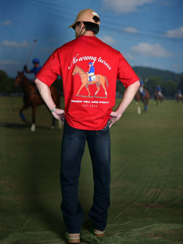 ROYAL RIDE RED T-SHIRT