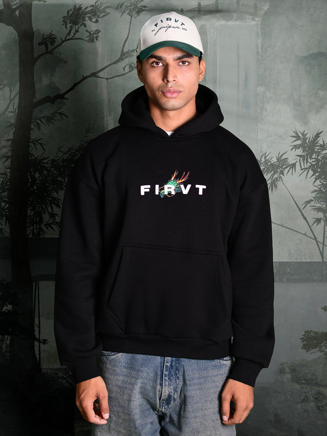DRAGON HOODIE BLACK