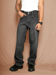 BLACK WASHED DENIM