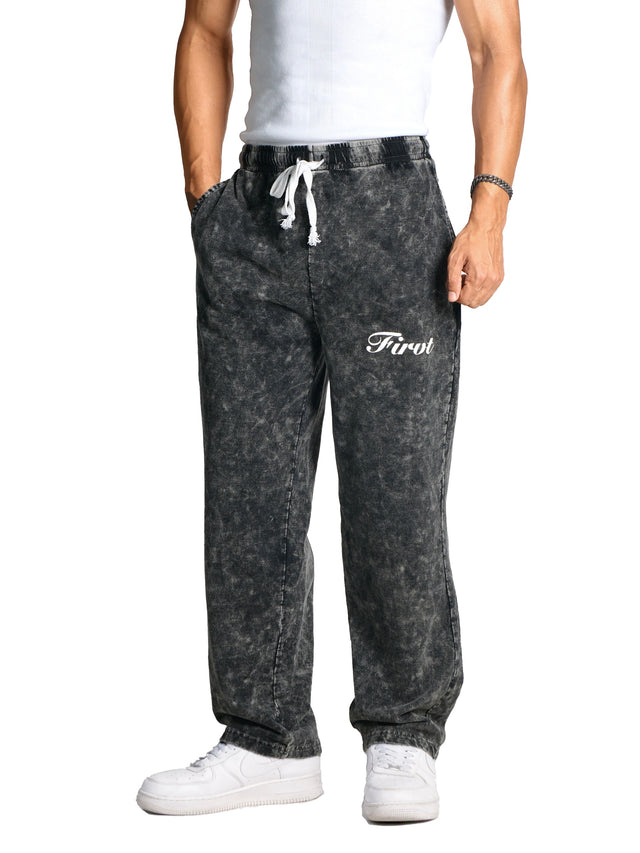 ACID WASH SWEATPANTS