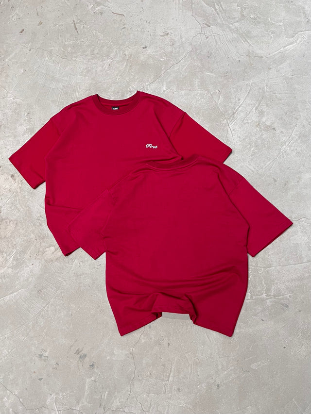 FIRVT T-SHIRT MAROON