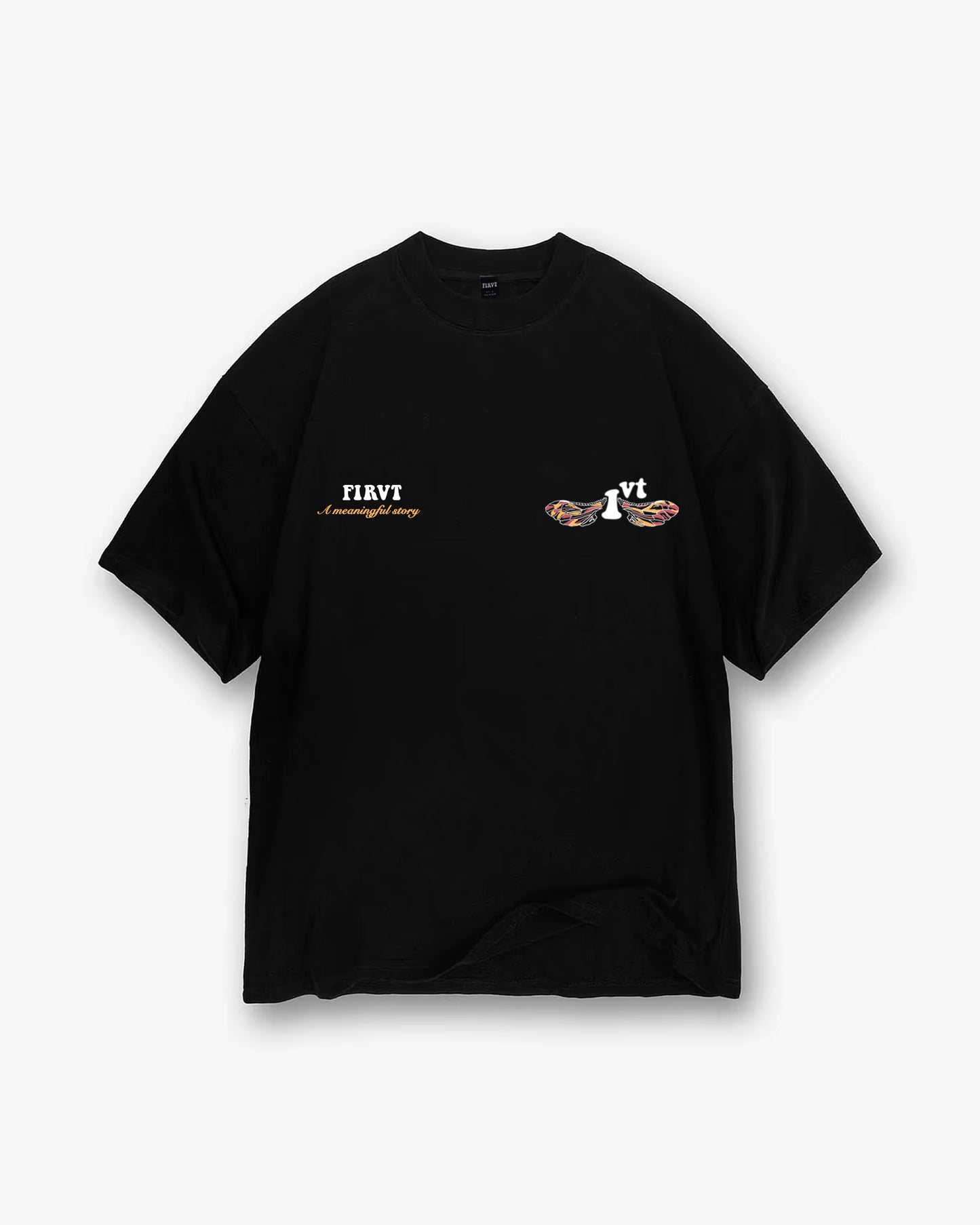 BUTTERFLY BLACK TSHIRT