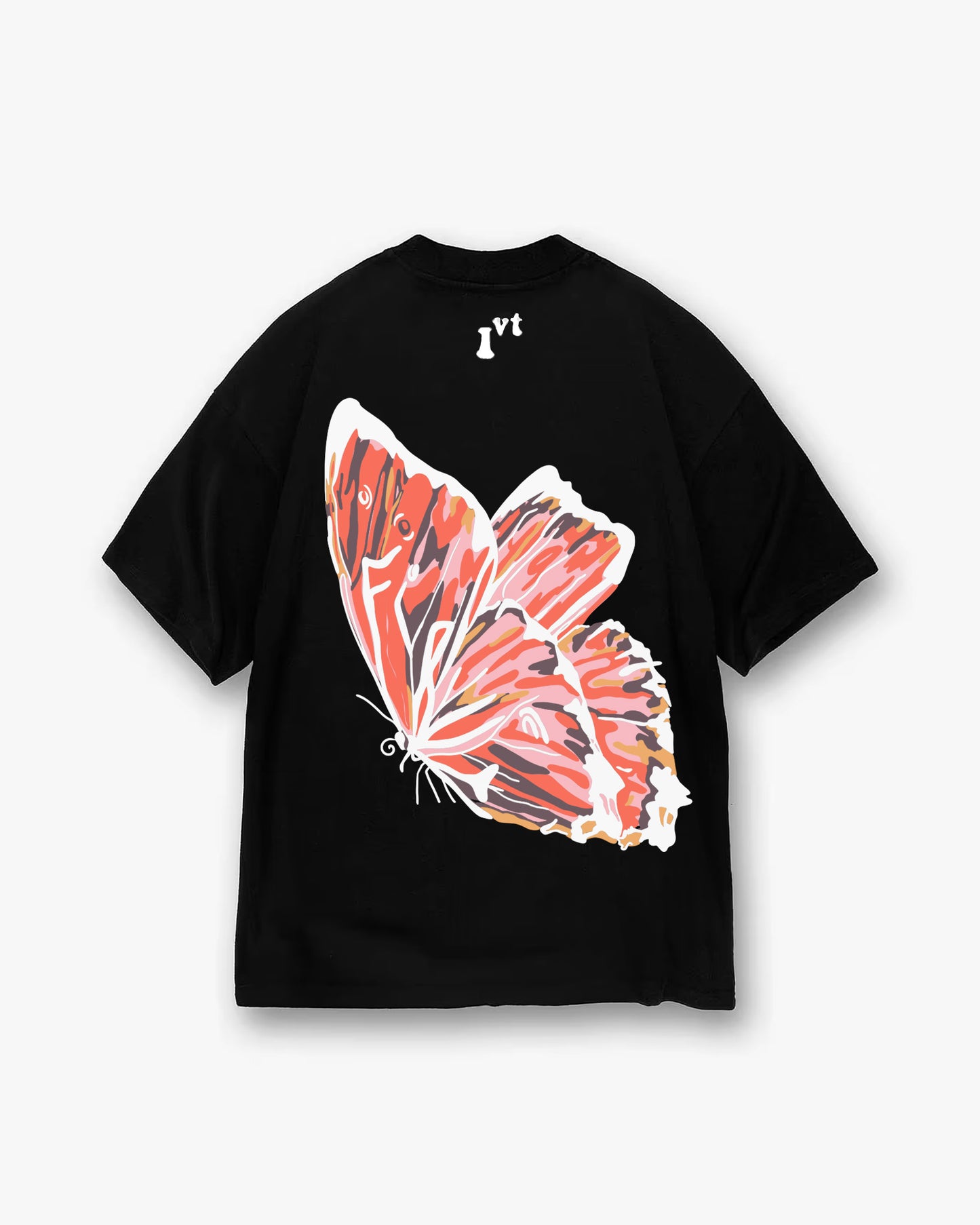 BUTTERFLY BLACK TSHIRT