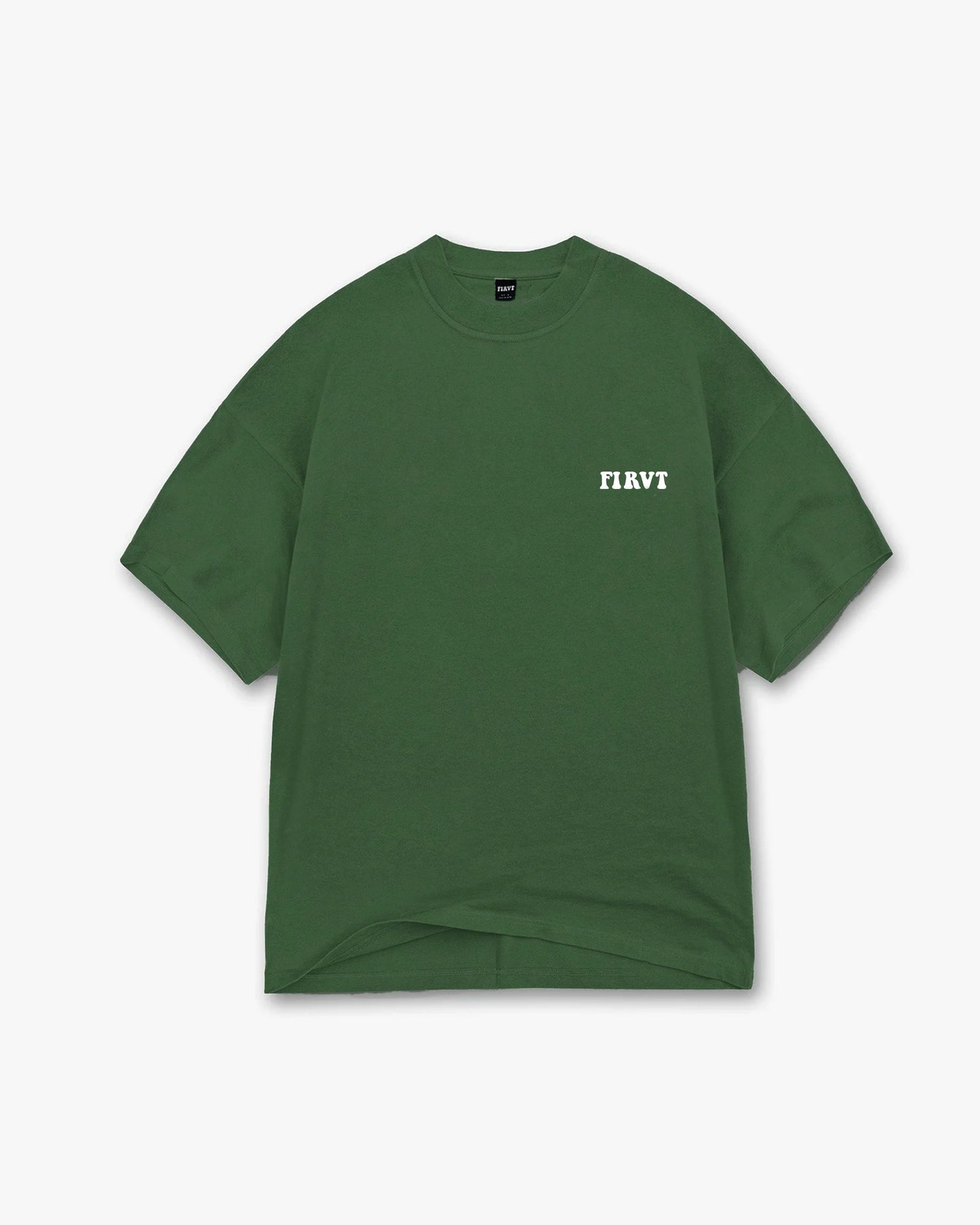 FIRVT BASIC GREEN TSHIRT