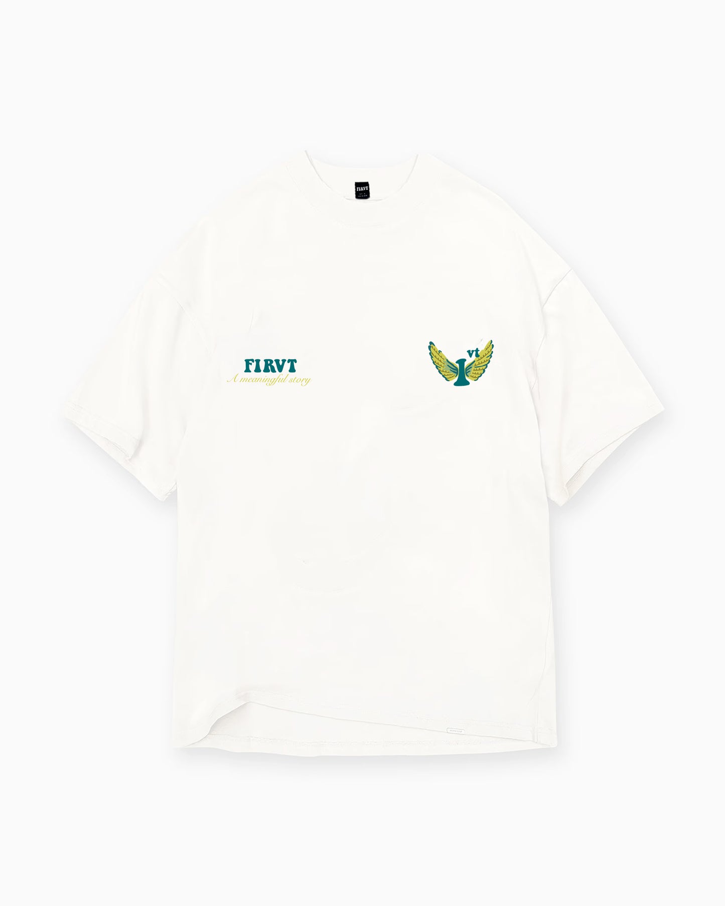 ROSE WINGS WHITE T-SHIRT