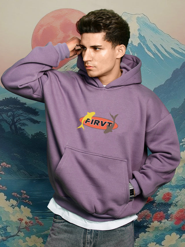 KOI HOODIE MAUVE