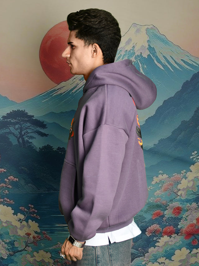 KOI HOODIE MAUVE