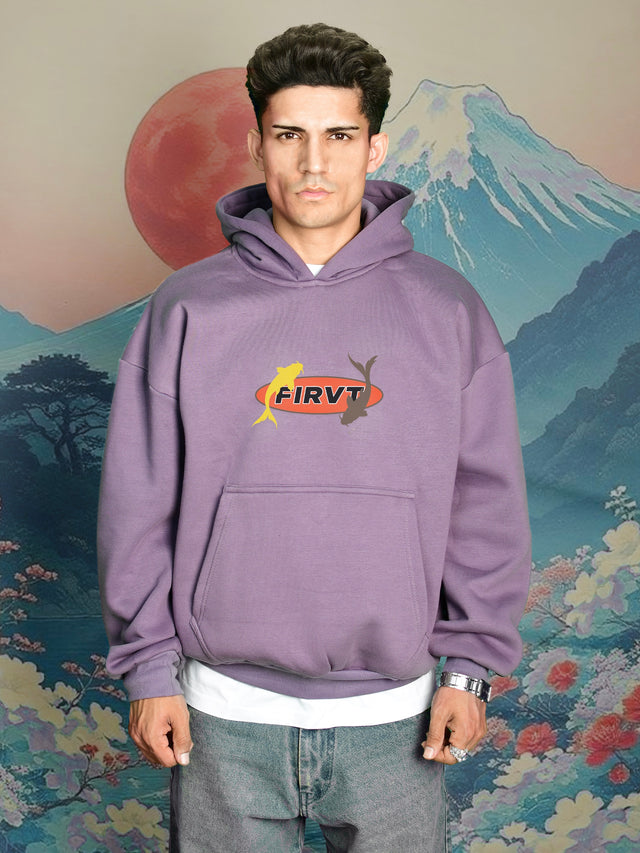 KOI HOODIE MAUVE