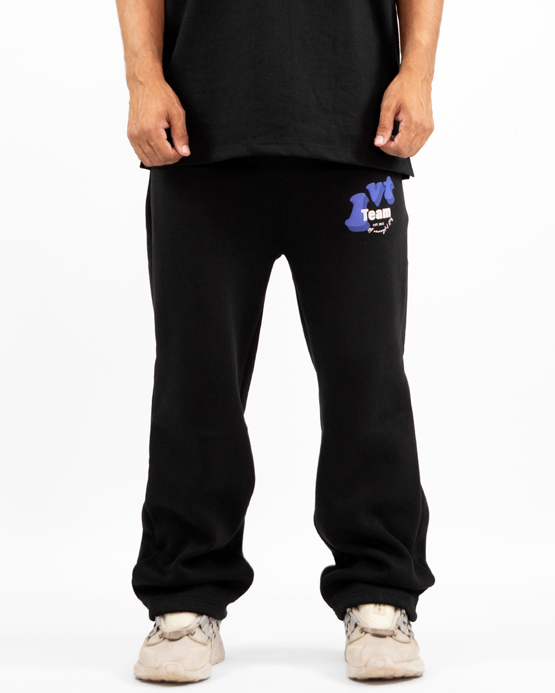 TEAM FIRVT BLACK SWEATPANTS