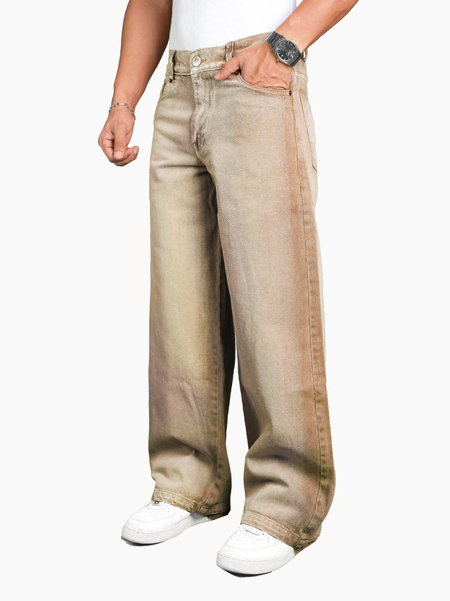 DESERT WASH BROWN DENIM