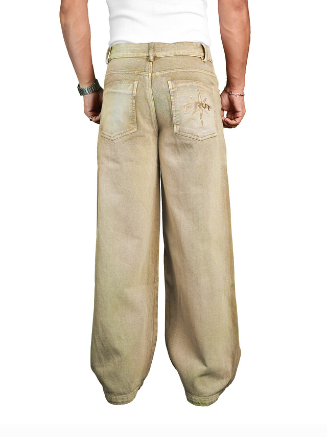 DESERT WASH BROWN DENIM