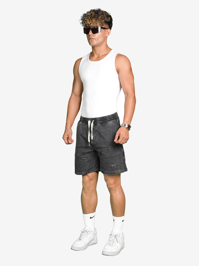 CARPENTER ACID WASHED SHORTS